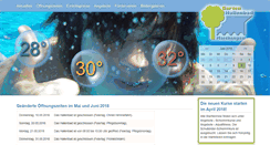 Desktop Screenshot of gartenhallenbad-maichingen.de